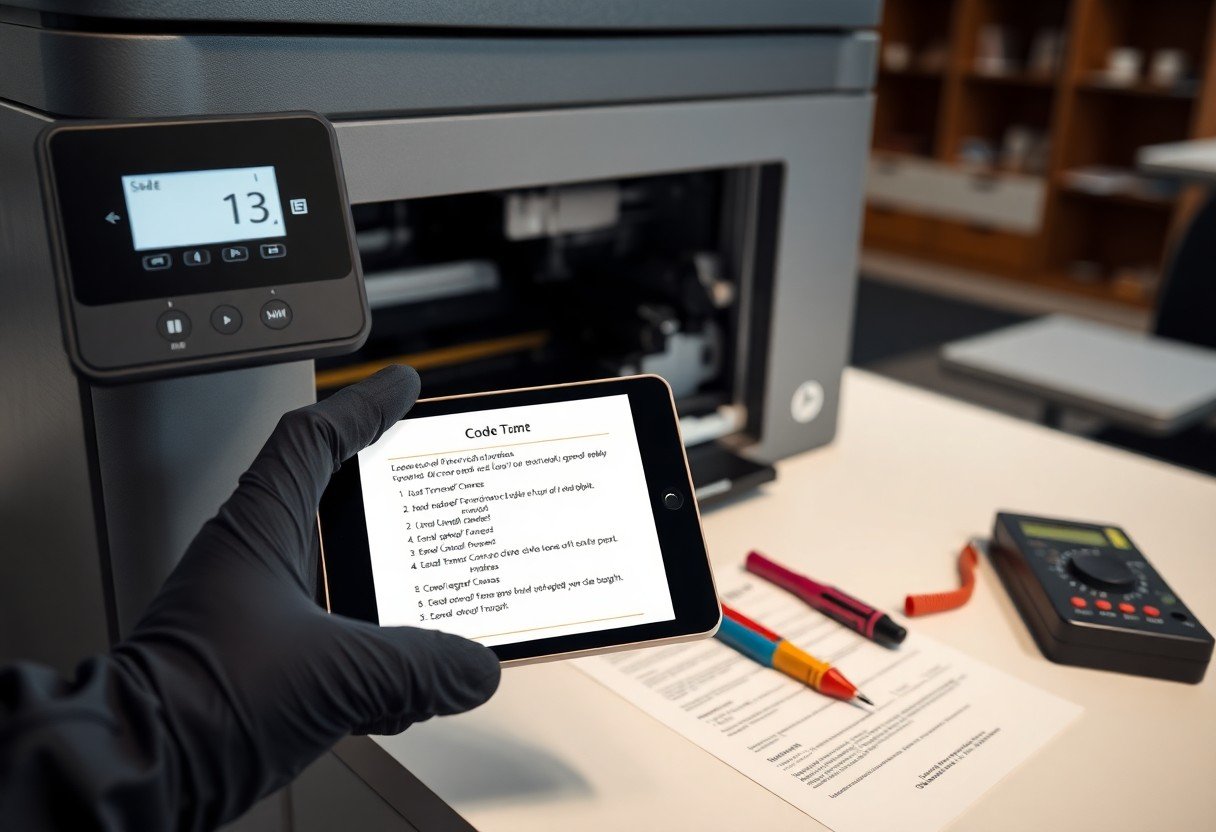 Printer Error Codes Explained by Repair Technicians